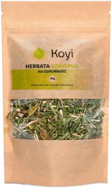 Herbatka Koyi Konopna 40 g na odporność (5904754577113) - obraz 1