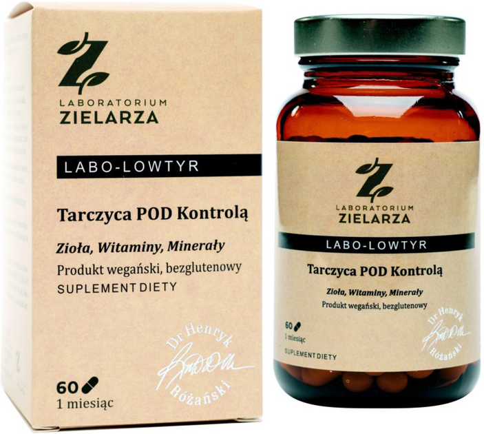 Suplement diety Labo Lowtyr Tarczyca Laboratorium Zielarza 60 kapsułek (5907720700058) - obraz 1