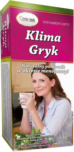 Herbata Mirlek Klima Gryk 60 saszetek Pomocna W Menopauzie (5908228098296) - obraz 1