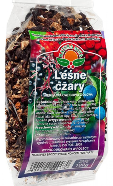 Herbata Natura Wita Leśne Czary 100g (5902194540070) - obraz 1