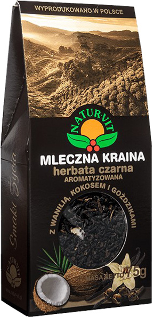 Herbata Natura Wita Mleczna Kraina 75g (5902194541466) - obraz 1