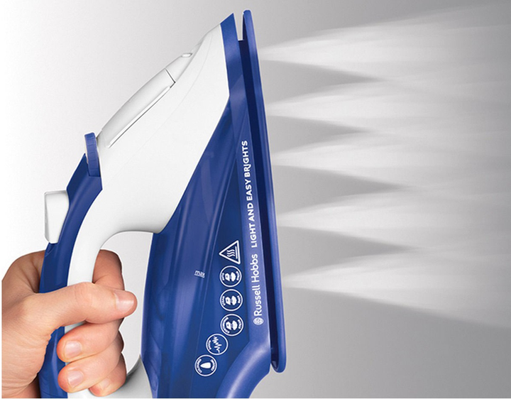 Праска з подачею пари Russell Hobbs 26483-56 Light & Easy Brights Sapphire Iron (6840575) - изображение 4