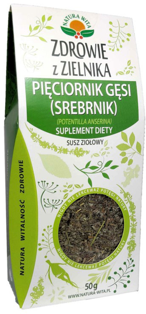 Herbata Natura Wita Pięciornik Gęsi Srebnik 50g (5902194542265) - obraz 1