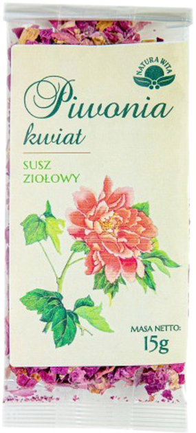Herbata Natura Wita Piwonia Kwiat 15g (5902194545419) - obraz 1