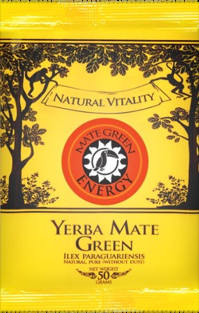 Herbata Oranżada Yerba Mate Green Energy 50g (5906735483819) - obraz 1