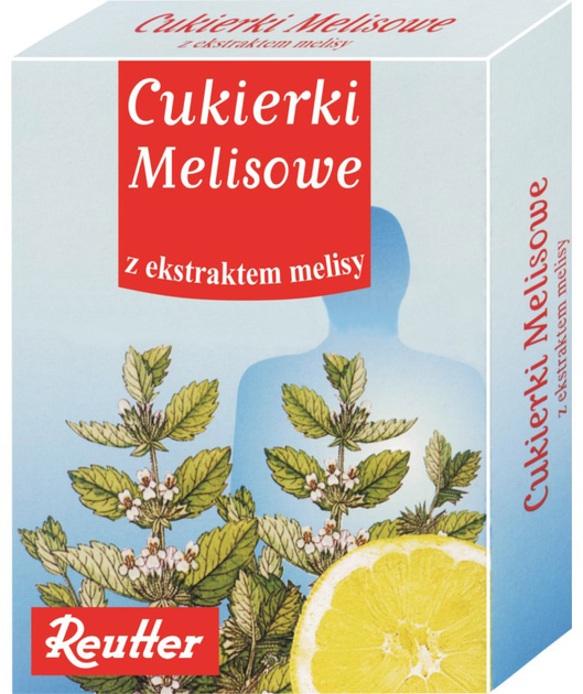 Cukierki Reutter Melisowe z ekstraktem z melisy (4002732047076) - obraz 1
