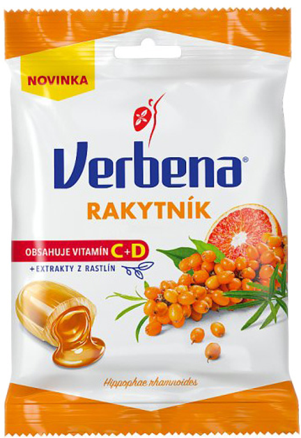 Cukierki ziołowe Verbena Rokitnik 60g (8585000211134) - obraz 1