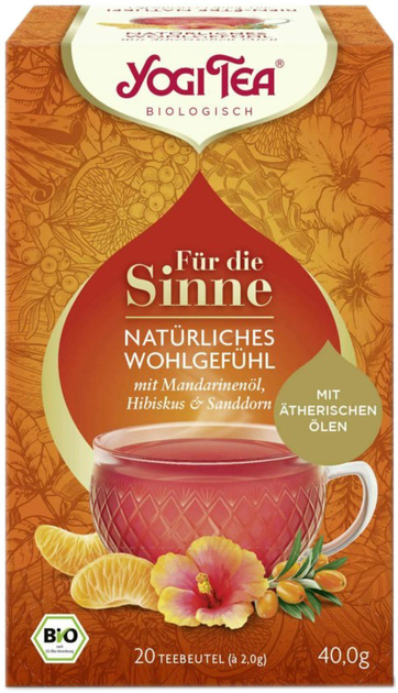 Herbata Yogi Tea Senses Bio 17x2.1G dla zmyslów (4012824404755) - obraz 1