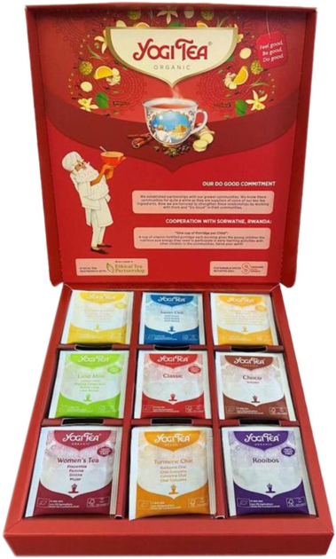 Zestaw w pudełku Yogi Tea Selection Box 86 g (4012824723337) - obraz 1