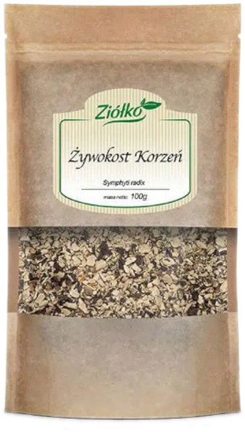 Suplement diety Ziółko Żywokost Korzeń 100 g (5903240520664) - obraz 1