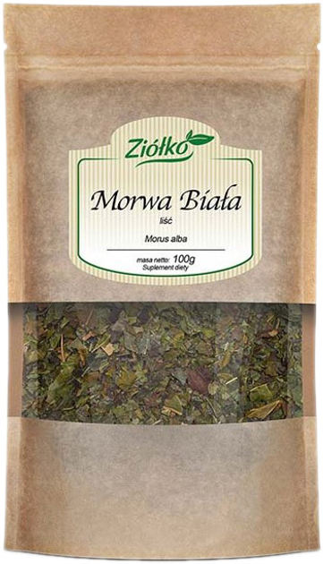Suplement diety Ziółko Morwa Biała Liść 100g (5904323160043) - obraz 1