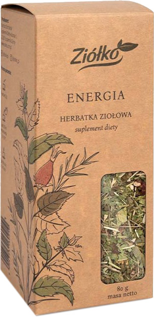 Suplement diety Ziółko Energia Herbatka Ziołowa 80 g (5904323160210) - obraz 1
