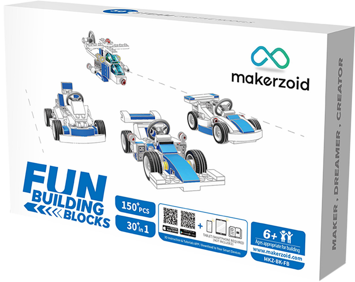 Конструктор Makerzoid Fun Building Blocks (MKZ-BK-FB) – фото, відгуки ...