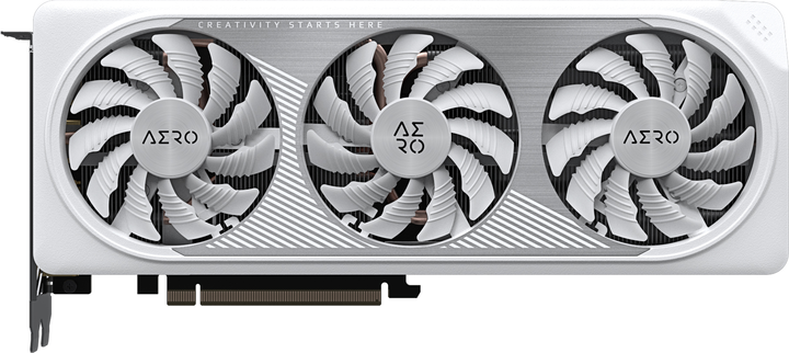 Відеокарта Gigabyte PCI-Ex GeForce RTX 4060 Ti Aero OC 16GB GDDR6 (128bit) (2580/18000) (2 x HDMI, 2 x DisplayPort) (GV-N406TAERO OC-16GD) - зображення 1