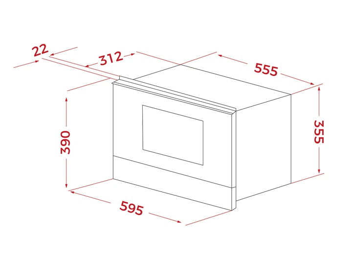 Kuchenka mikrofalowa do zabudowy Teka ML 8220 BIS L - obraz 10