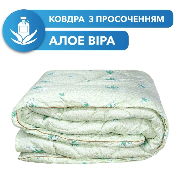 Одеяло зима Aloe Vera гипоаллергенное евро 195x205 см - Фото 3 Одеяло зима Aloe Vera гипоаллергенное евро 195x205 см - изображение 3