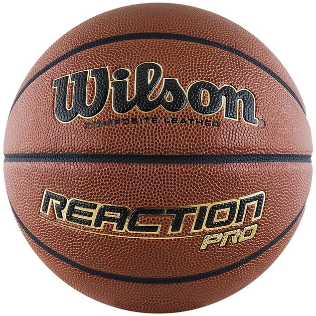 М'яч баскетбол №6 WILSON Reaction Pro - Фото 1 М'яч баскетбол №6 WILSON Reaction Pro - изображение 1