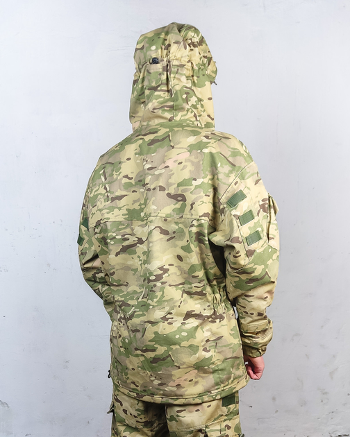 Куртка парка анорак військова форма бавовна 100% камуфляж multicam MTP 48-50, зріст 5/6 - зображення 2