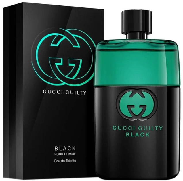 Туалетна вода для чоловіків Gucci Guilty Black Pour Homme Edt 90 мл (737052626383) - зображення 1