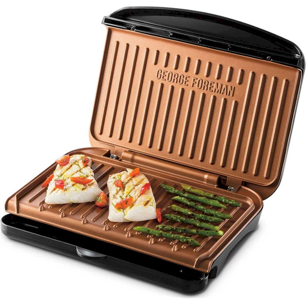 Гриль Russell Hobbs George Foreman 25811-56 Fit Grill Copper Medium (6651556) - изображение 2