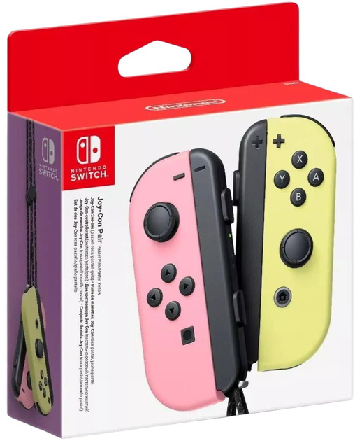 Геймпад Nintendo Switch Joy-Con Pair Pastel Pink Yellow (0045496431686) - зображення 2