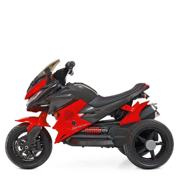Дитячий електромобіль Мотоцикл Bambi Racer M 4274EL-3 до 25 кг - Фото 4 Дитячий електромобіль Мотоцикл Bambi Racer M 4274EL-3 до 25 кг - зображення 4