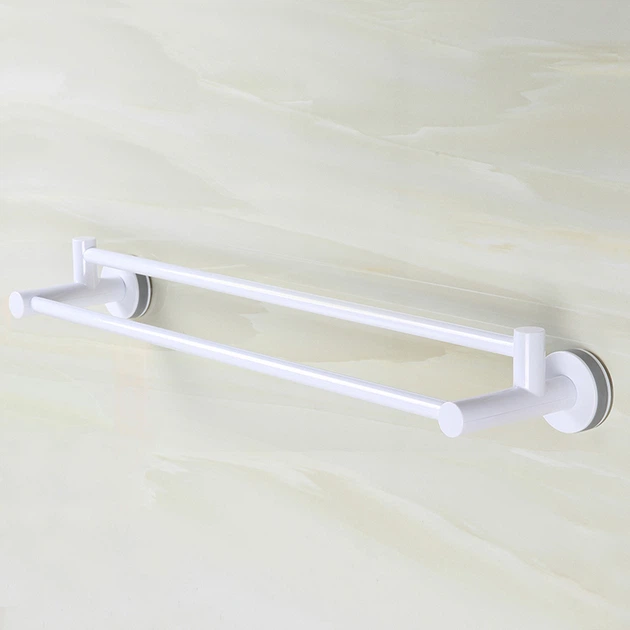 Полотенцедержатель двойной MVM BP-31 клеящийся Белый (BP-31 WHITE) - изображение 5