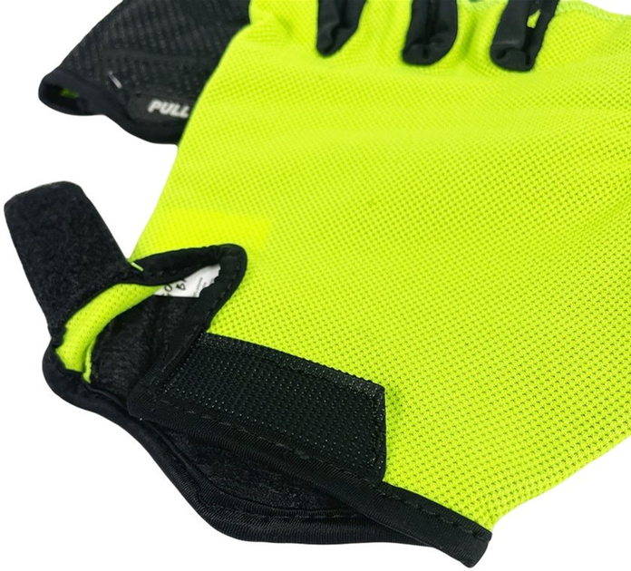Велоперчатки Good Bike S Салатові "Mesh" (94520green-is) - зображення 5
