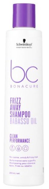 Szampon do włosów Schwarzkopf Bc Frizz Away Micellar Shampoo 250 ml (4045787725353) - obraz 1