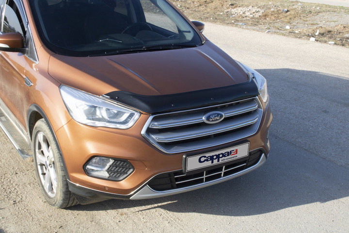 Дефлектор капота (мухобойка) EuroCap Ford Kuga/Escape 2016-2019