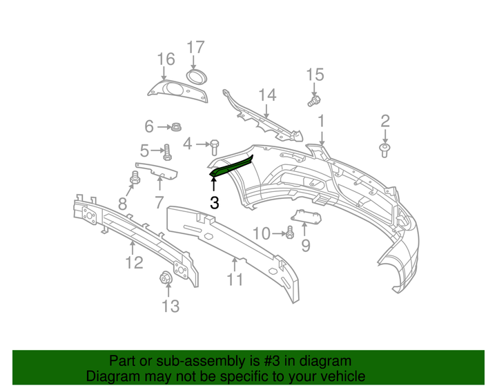 Крепление переднего бампера AVTM Chevrolet Aveo 2008-2012/ZAZ Vida 12-16 Hb левое 96808143, 181710931 - Фото 2 Крепление переднего бампера AVTM Chevrolet Aveo 2008-2012/ZAZ Vida 12-16 Hb левое 96808143, 181710931 - изображение 2