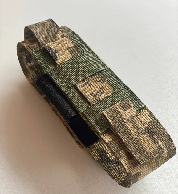 Подсумок для турникета M-KET Пиксель держатель на пояс с отсеком для ножниц и маркера, совместимый с системой Molle - Фото 9 Подсумок для турникета M-KET Пиксель держатель на пояс с отсеком для ножниц и маркера, совместимый с системой Molle - изображение 9