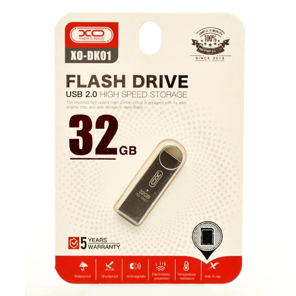 USB Флешка металлическая 32ГБ XO DK01 32GB - изображение 2