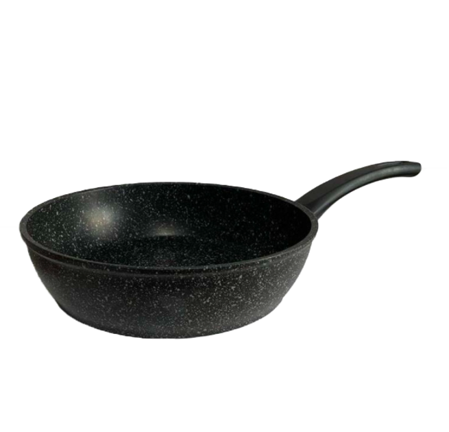 Сковорода глубокая Biol (Биол) 28078Р 280мм Black Stone – фото, отзывы ...