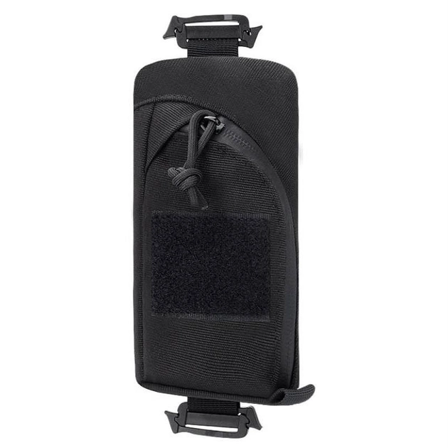 Тактический подсумок на лямку рюкзака чёрный - изображение 2