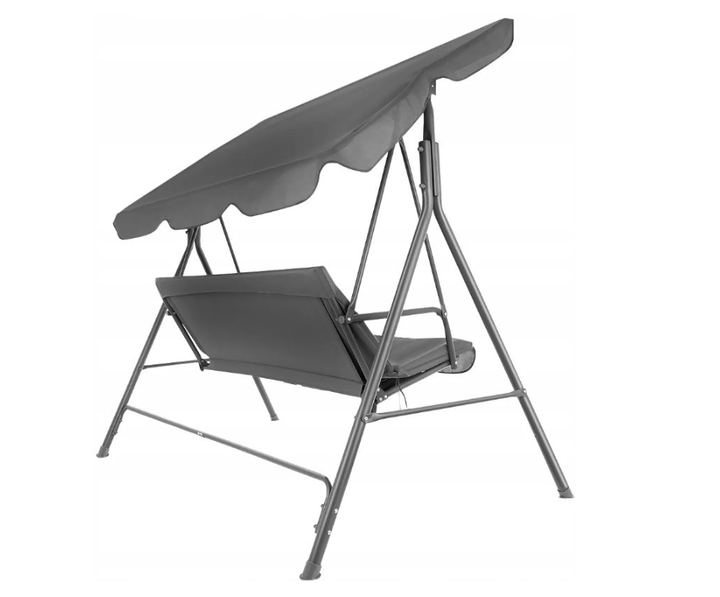 Качеля с подушками на 3 человека FUNFIT Relax Grey (3364) - изображение 9