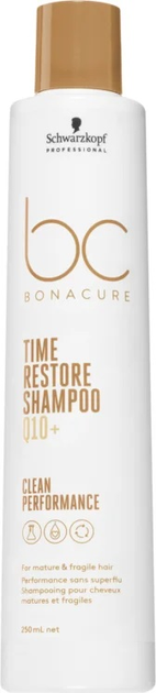 Szampon do włosów Schwarzkopf Bc Time Restore Q10 Shampoo 250 ml (4045787726671) - obraz 1