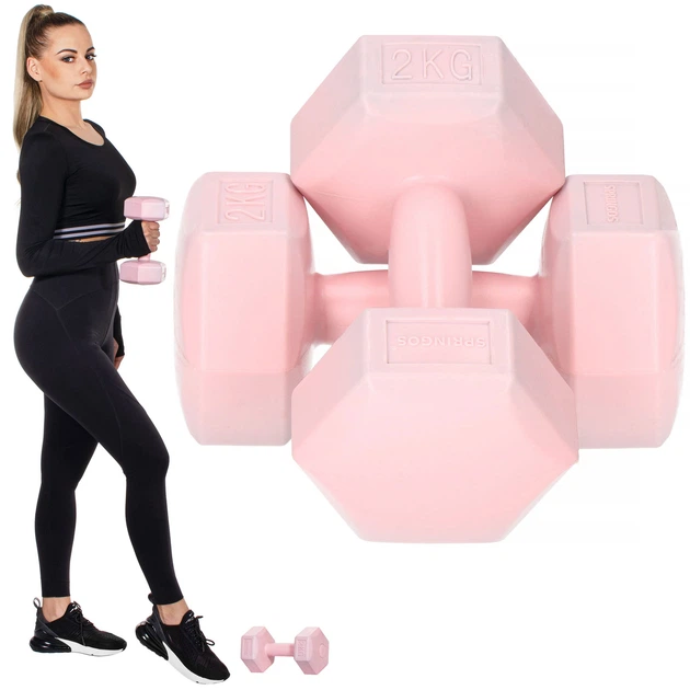 Гантели Springos Hex 2 x 2 кг FA1063 - изображение 6
