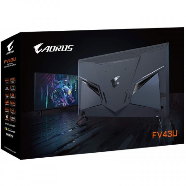 Монітор GIGABYTE AORUS FV43U Gaming Monitor - изображение 9