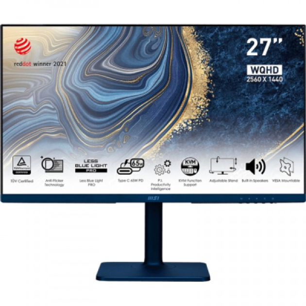 Монітор MSI Modern MD272QP Ultramarine - изображение 1