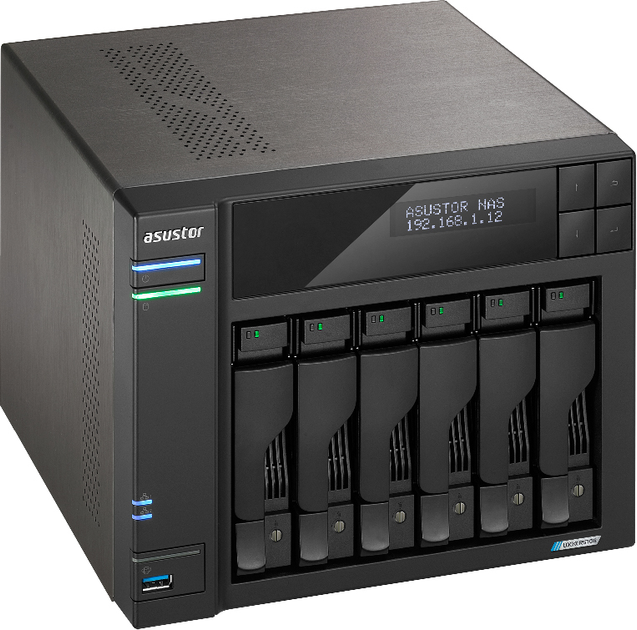 Мережеве сховище Asustor Lockerstor 6 Gen2 (AS6706T) (UAS6706T) - зображення 5