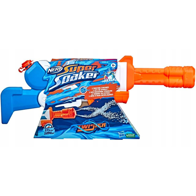 Wyrzutnia na wodę Hasbro Blaster Nerf Super Soaker Twister (F3884) (5010993958528) - obraz 4