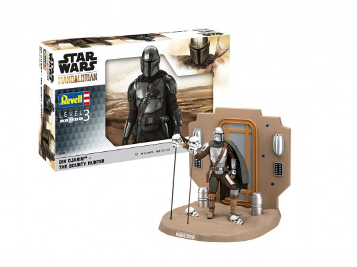 Збірна модель Revell Star Wars The Mandalorian The Bounty Hunter 1:9 (4009803067841) - зображення 1