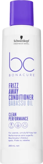 Odżywka do włosów Schwarzkopf Bc Frizz Away Conditioner 200 ml (4045787725575) - obraz 1