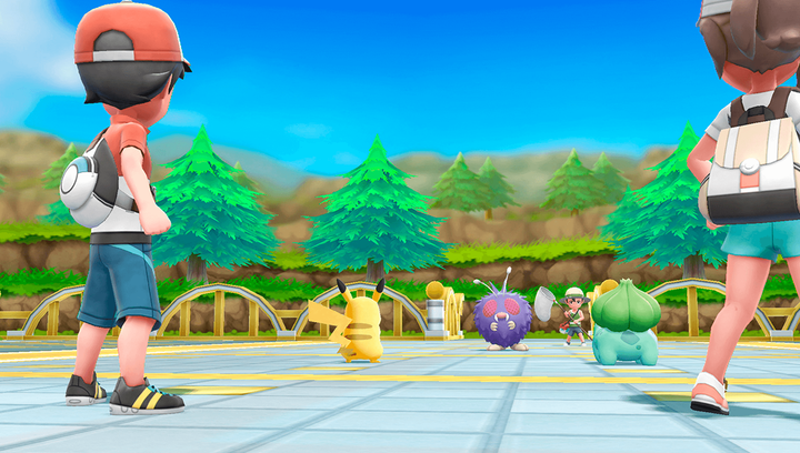 Гра Nintendo Switch Pokemon Let's Go Pikachu! Англійська Версія Б/У - зображення 4