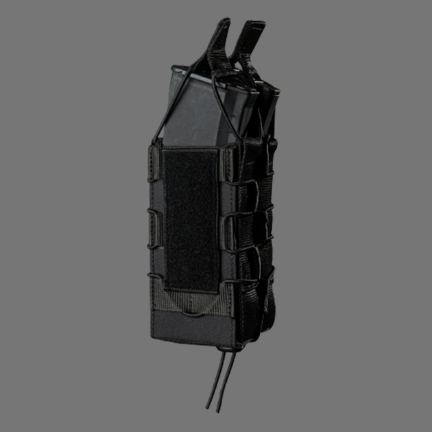Подсумок для магазинов AK РПК двойной трансформер Black DEFUA - изображение 2