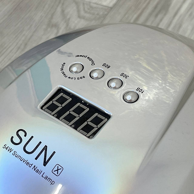 Лампа для маникюра SUN X UV/LED 54W Mirror Зеркальная – фото, отзывы ...