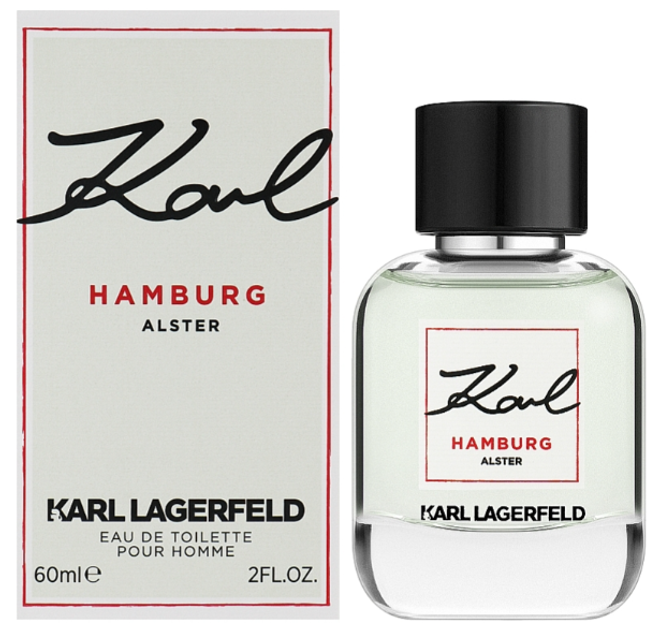 Туалетна вода Karl Lagerfeld Hamburg Alster Edt 60 мл (3386460124492) - зображення 1