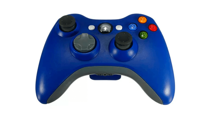 Геймпад Бездротовий RMC Xbox 360 Blue - зображення 4