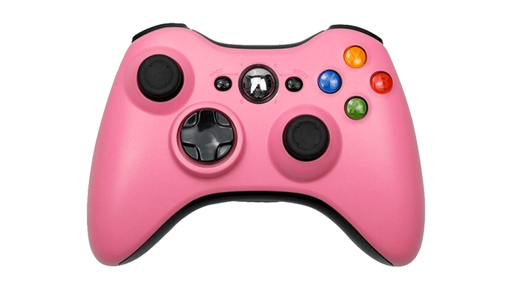 Геймпад Бездротовий RMC Xbox 360 Pink - Фото 2 Геймпад Бездротовий RMC Xbox 360 Pink - зображення 2